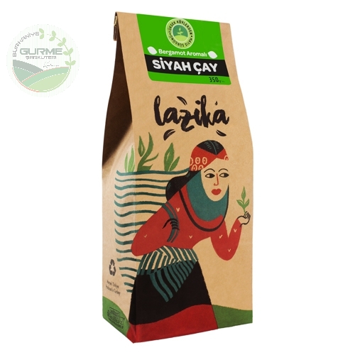 LAZİKA BERGAMOT AROMALI SİYAH ÇAY 350 gr